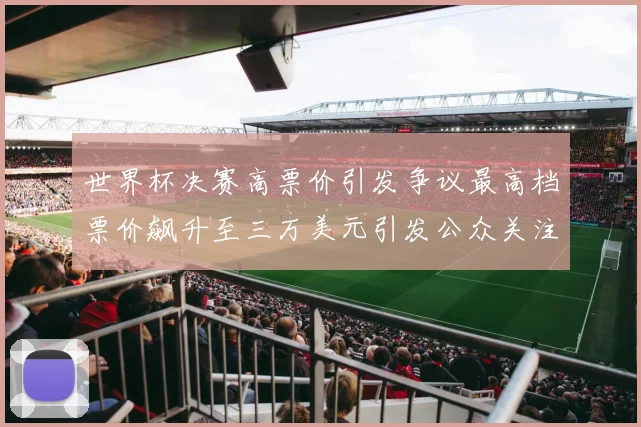 世界杯决赛高票价引发争议最高档票价飙升至三万美元引发公众关注